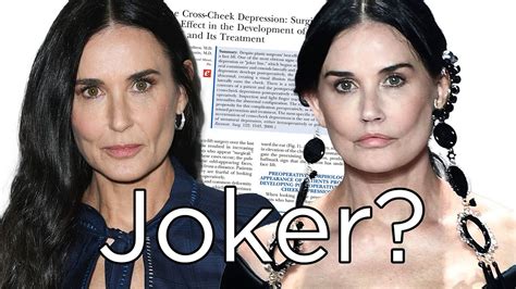 demi moore buccal fat removal